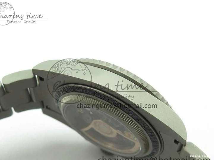 0522 Submariner 116610 Andrea Pirlo Sandblasted ROF Best Edition Carbon Bezel on Skeleton DIal SA TimelessDesign 2789